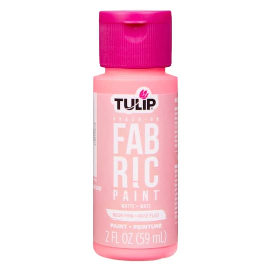 12 Pack: Tulip® Matte Neon Brush-On Fabric Paint